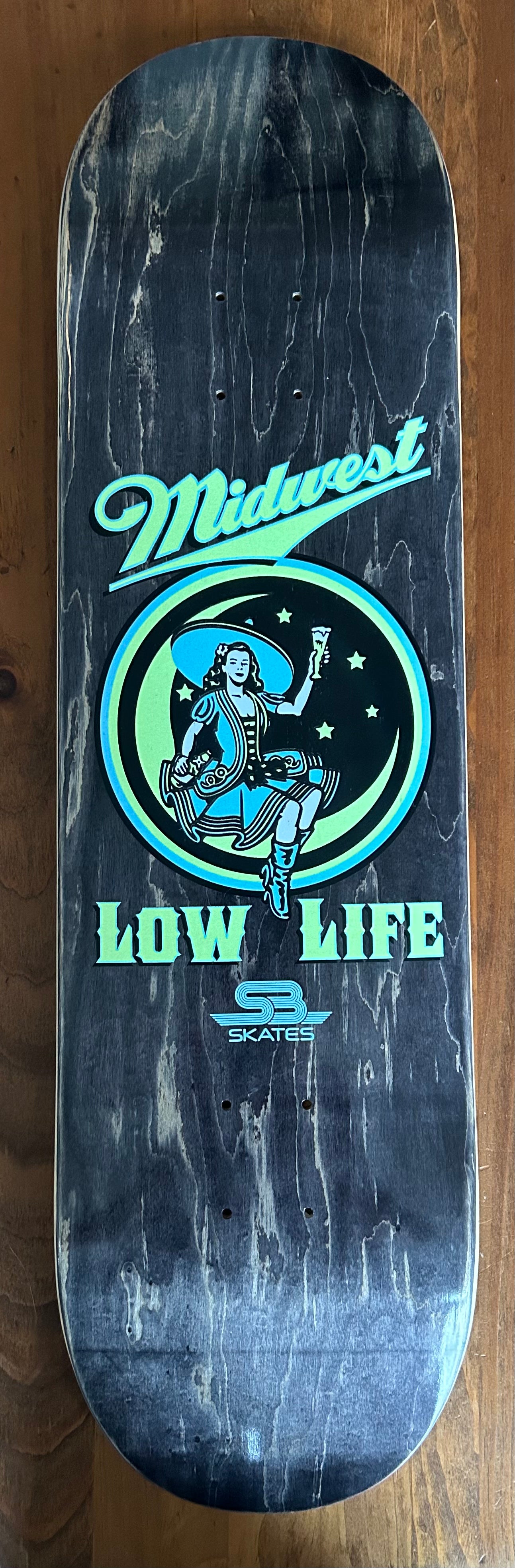 SBSkates Midwest Lowlife V2 Skateboard Deck-8.5" Pop