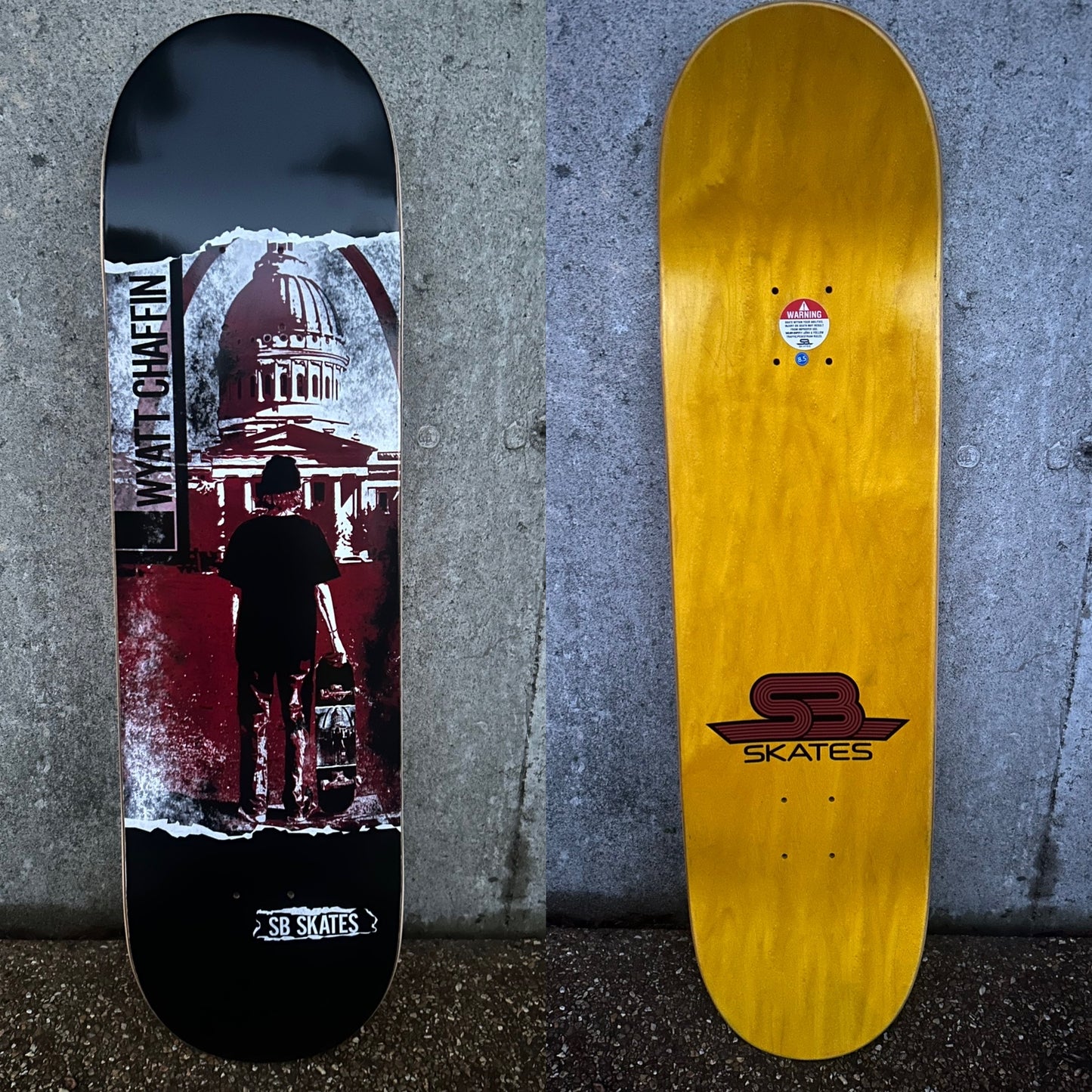 SBSkates Wyatt Chaffin Debut  Skateboard Deck-8.5